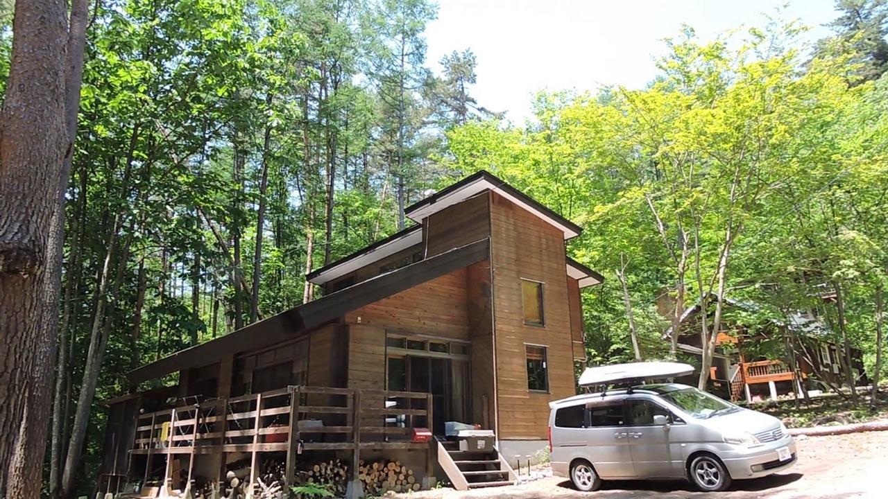 Momiji Guesthouse Cottages - Alpine Route Omachi  Bagian luar foto