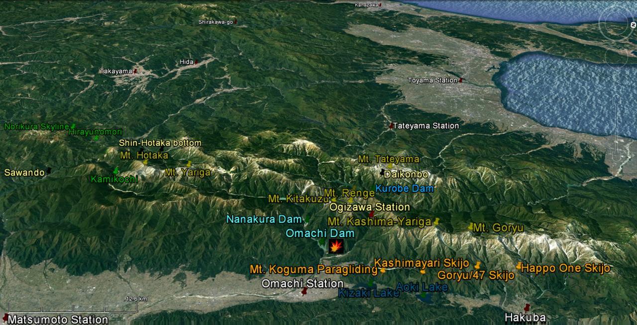 Momiji Guesthouse Cottages - Alpine Route Omachi  Bagian luar foto