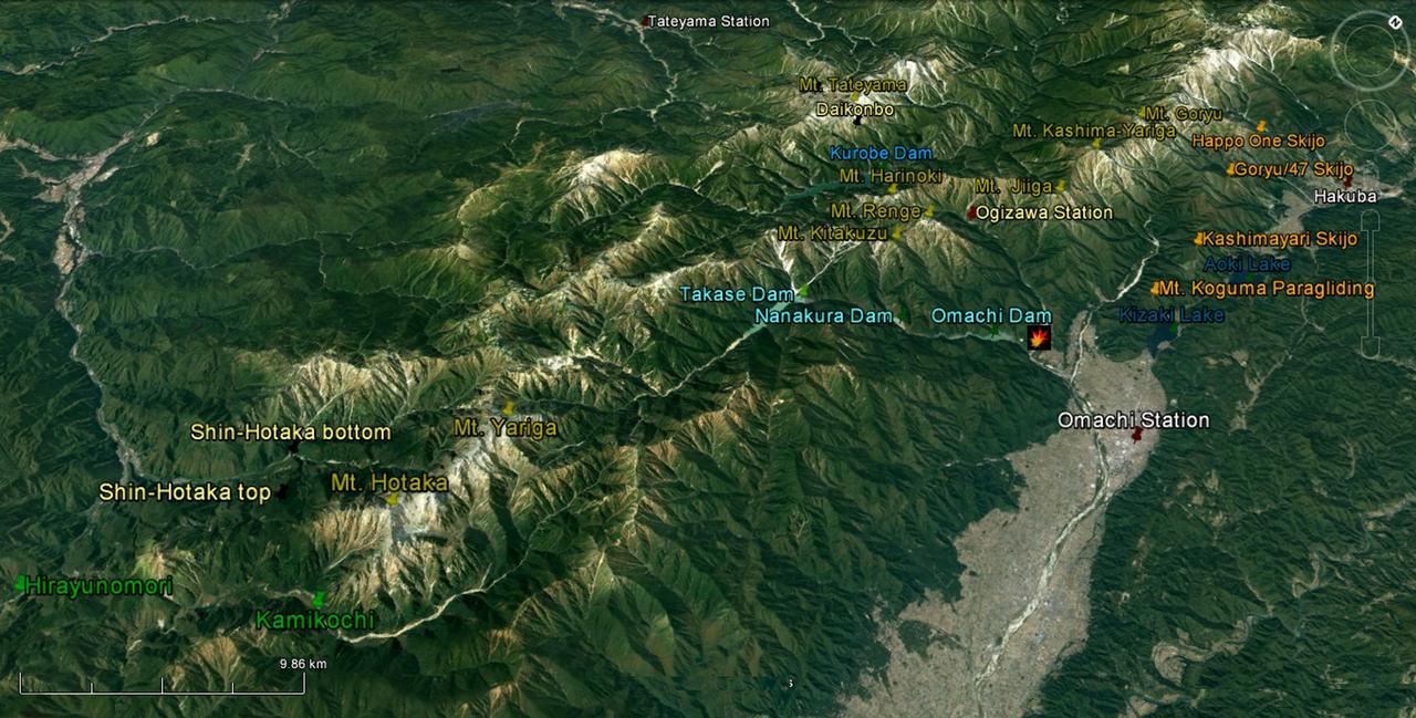 Momiji Guesthouse Cottages - Alpine Route Omachi  Bagian luar foto