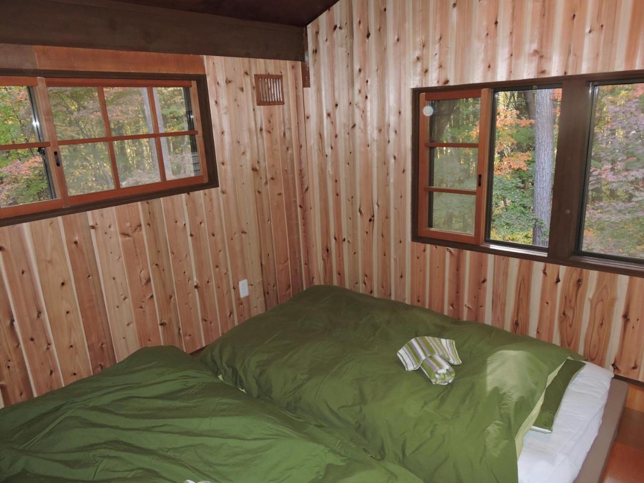 Momiji Guesthouse Cottages - Alpine Route Omachi  Bagian luar foto