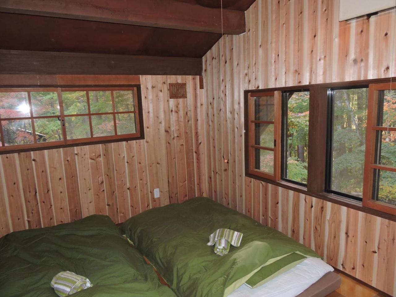 Momiji Guesthouse Cottages - Alpine Route Omachi  Bagian luar foto